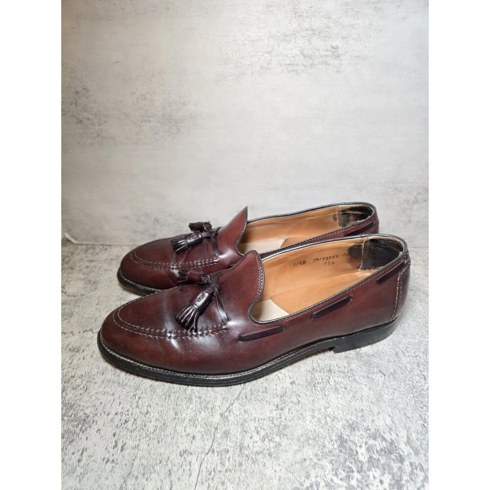 Alden For Brooks Brothers 772 Shell Cordovan Tassel Loafers size 11.5 B